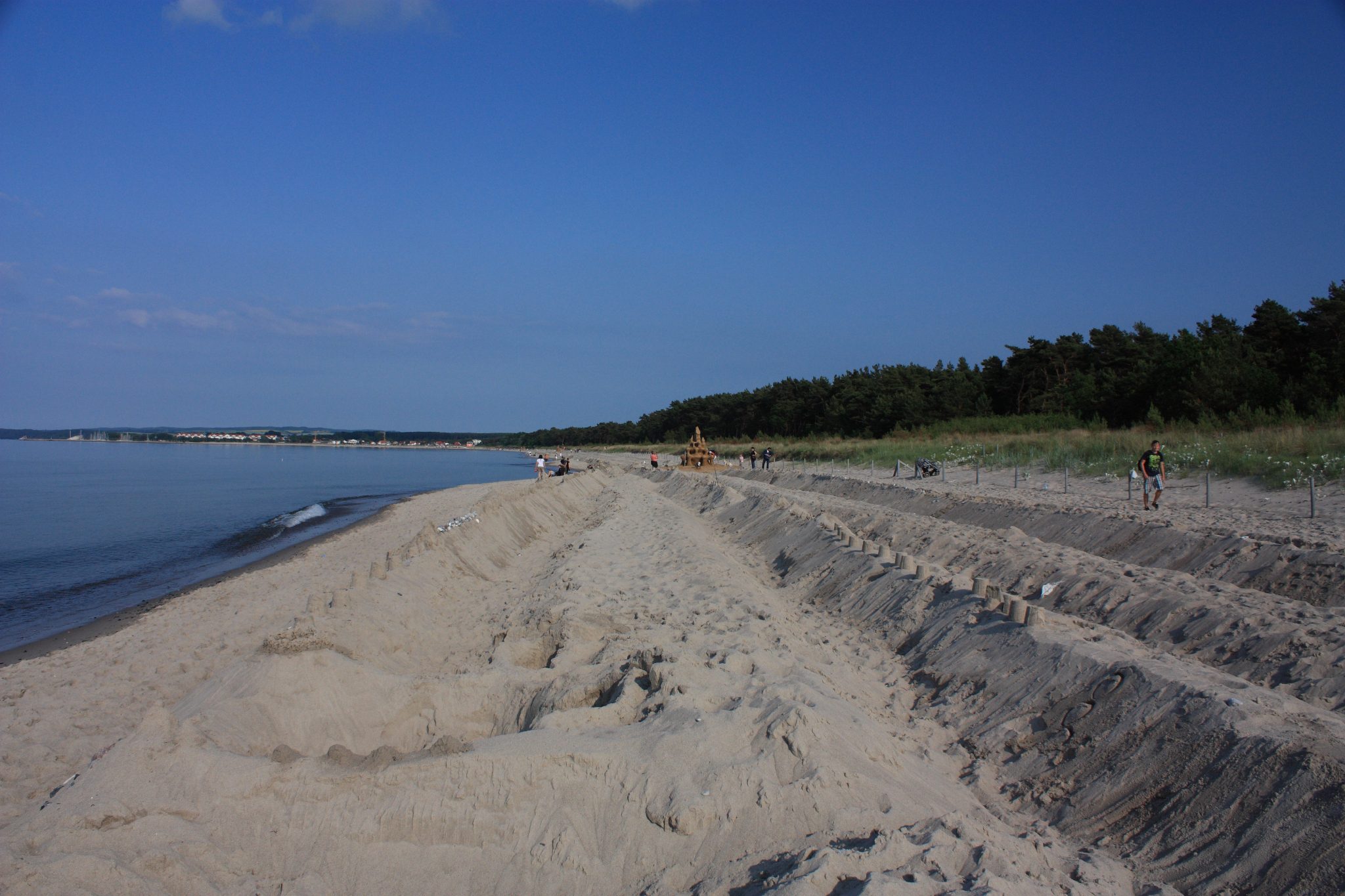 Het Wittow-strand op Rügen